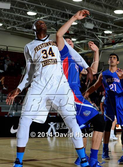 Thumbnail 1 in Folsom vs. Prestonwood Christian (MaxPreps Holiday Classic) photogallery.