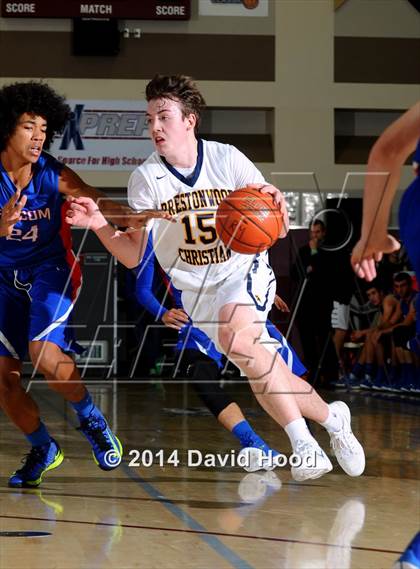 Thumbnail 2 in Folsom vs. Prestonwood Christian (MaxPreps Holiday Classic) photogallery.