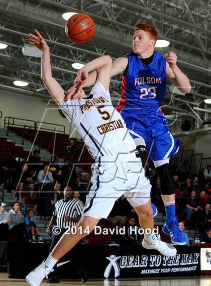 Thumbnail 1 in Folsom vs. Prestonwood Christian (MaxPreps Holiday Classic) photogallery.