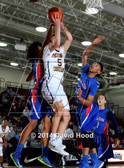 Thumbnail 1 in Folsom vs. Prestonwood Christian (MaxPreps Holiday Classic) photogallery.