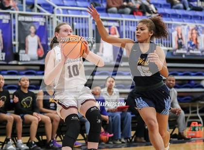Thumbnail 3 in Putnam City West @ Edmond Memorial (OSSAA Regional Playoff) photogallery.