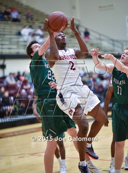 Thumbnail 3 in  Roosevelt [Theodore] vs Reagan [Ronald] (Littleton Gym) photogallery.