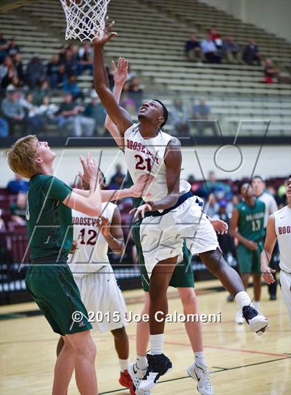 Thumbnail 2 in  Roosevelt [Theodore] vs Reagan [Ronald] (Littleton Gym) photogallery.