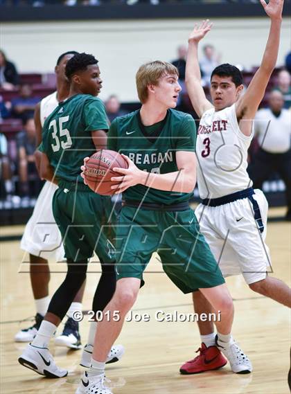 Thumbnail 2 in  Roosevelt [Theodore] vs Reagan [Ronald] (Littleton Gym) photogallery.