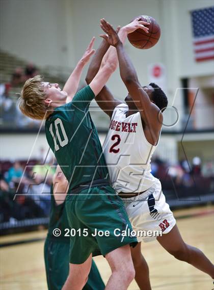Thumbnail 1 in  Roosevelt [Theodore] vs Reagan [Ronald] (Littleton Gym) photogallery.