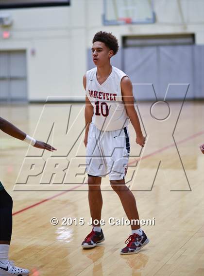 Thumbnail 3 in  Roosevelt [Theodore] vs Reagan [Ronald] (Littleton Gym) photogallery.
