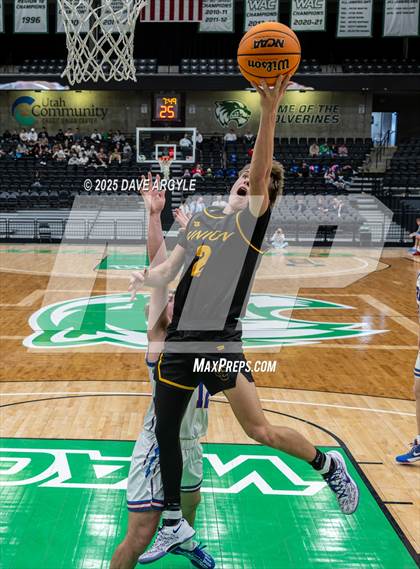 Thumbnail 3 in Union vs Richfield (UHSAA 3A Quarterfinal) photogallery.