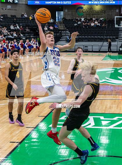 Thumbnail 3 in Union vs Richfield (UHSAA 3A Quarterfinal) photogallery.