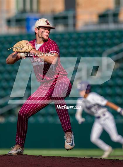 Thumbnail 2 in Canyon vs Liberty-Eylau (UIL 4A Baseball Semi-Final) photogallery.