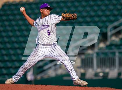 Thumbnail 2 in Canyon vs Liberty-Eylau (UIL 4A Baseball Semi-Final) photogallery.