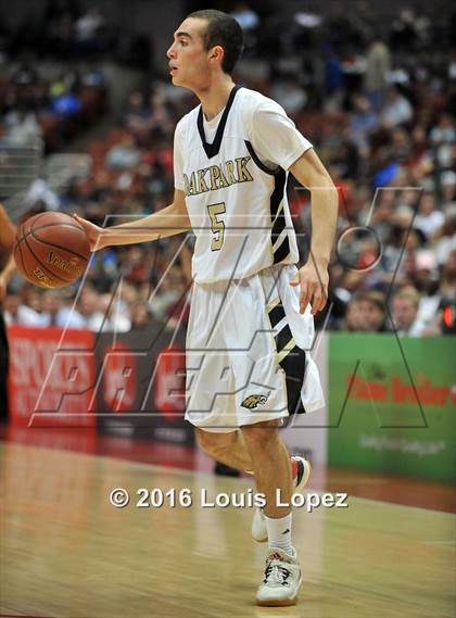 Thumbnail 2 in Oak Park vs. Bonita (CIF SS 3AA Final) photogallery.