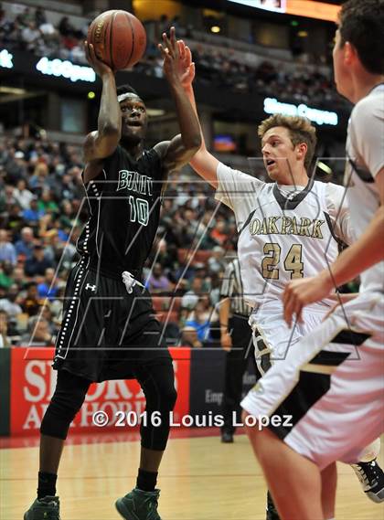 Thumbnail 2 in Oak Park vs. Bonita (CIF SS 3AA Final) photogallery.