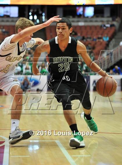 Thumbnail 2 in Oak Park vs. Bonita (CIF SS 3AA Final) photogallery.