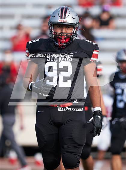 Thumbnail 2 in Stevens vs. Harlingen (UIL Class 6A Division 1 2nd Round Playoff) photogallery.