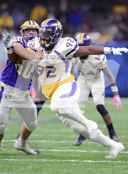 Thumbnail 1 in Amite vs. Lutcher (LHSAA Class 3A Final) photogallery.