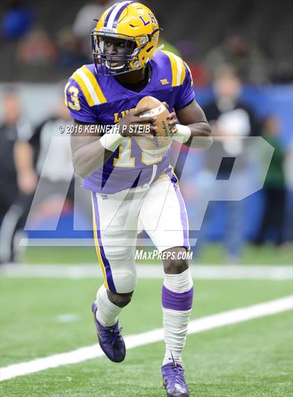 Thumbnail 3 in Amite vs. Lutcher (LHSAA Class 3A Final) photogallery.