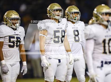 Thumbnail 3 in Notre Dame (SO) @ Bishop Amat photogallery.