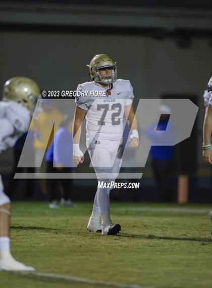 Thumbnail 3 in Notre Dame (SO) @ Bishop Amat photogallery.