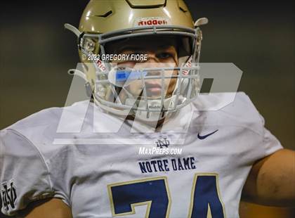 Thumbnail 3 in Notre Dame (SO) @ Bishop Amat photogallery.