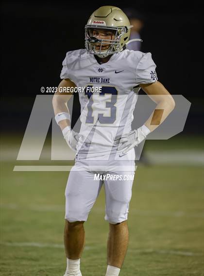 Thumbnail 1 in Notre Dame (SO) @ Bishop Amat photogallery.