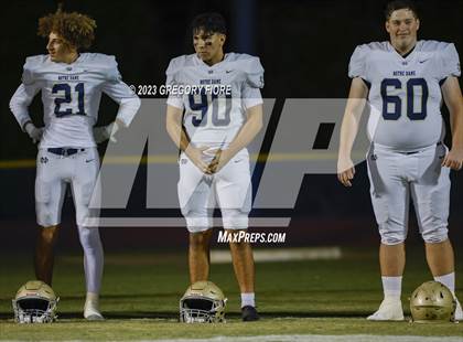 Thumbnail 1 in Notre Dame (SO) @ Bishop Amat photogallery.