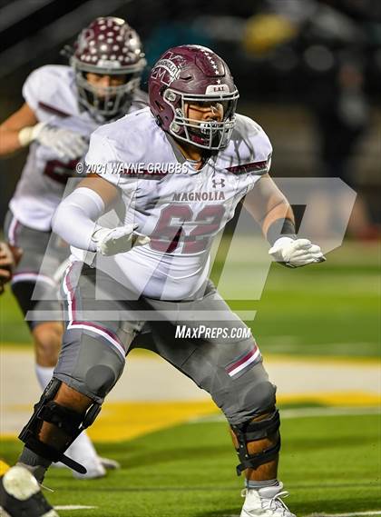 Thumbnail 3 in Magnolia @ Longview (UIL 5A Bi-District Playoff) photogallery.