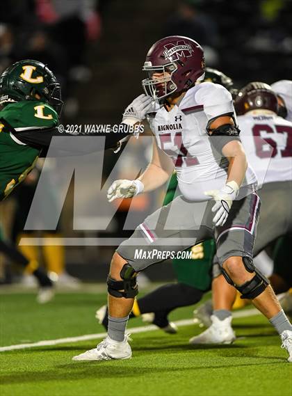 Thumbnail 2 in Magnolia @ Longview (UIL 5A Bi-District Playoff) photogallery.
