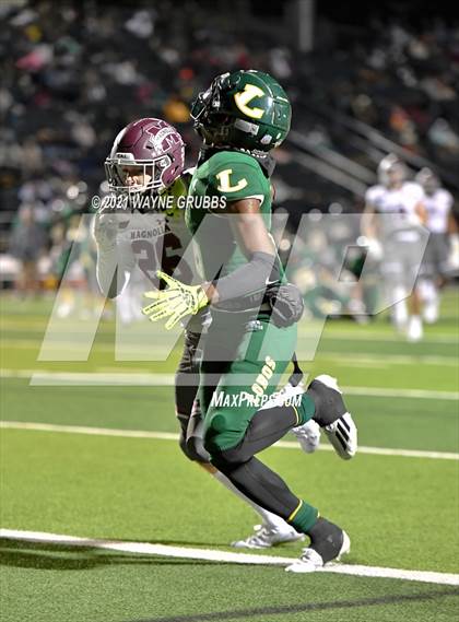 Thumbnail 1 in Magnolia @ Longview (UIL 5A Bi-District Playoff) photogallery.