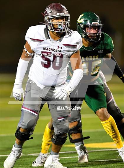 Thumbnail 2 in Magnolia @ Longview (UIL 5A Bi-District Playoff) photogallery.