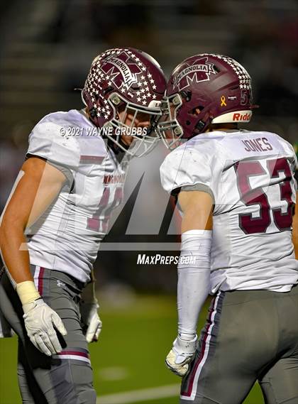 Thumbnail 3 in Magnolia @ Longview (UIL 5A Bi-District Playoff) photogallery.