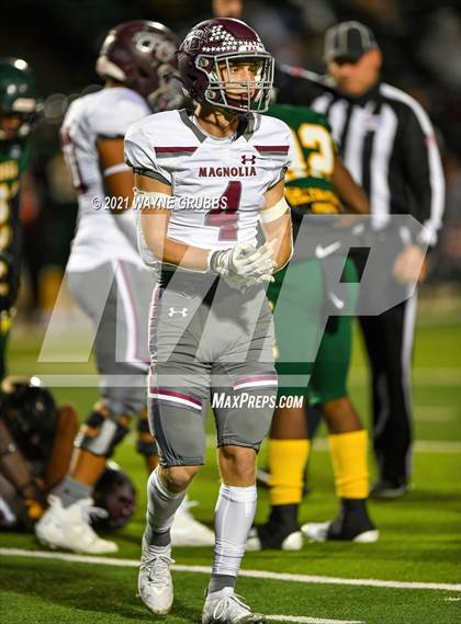 Thumbnail 3 in Magnolia @ Longview (UIL 5A Bi-District Playoff) photogallery.