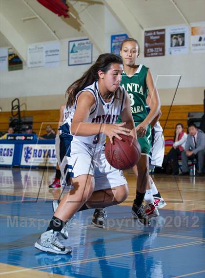 Thumbnail 3 in Santa Barbara vs San Marcos (Gold Coast Tournament) photogallery.