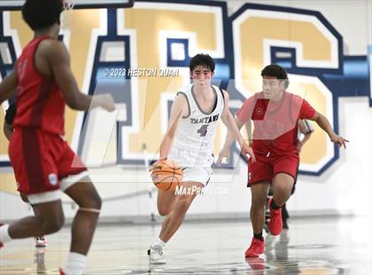 Thumbnail 2 in St. Margaret's vs. Leuzinger (MLK Classic) photogallery.