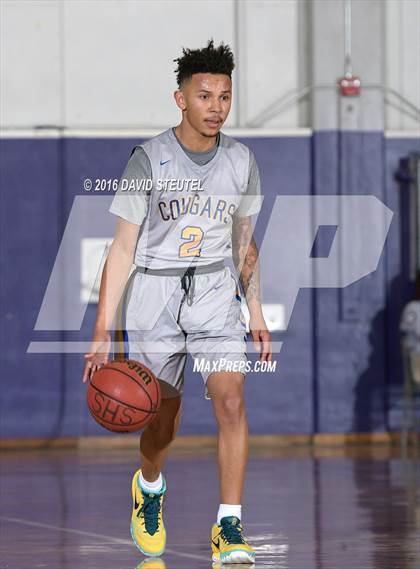 Thumbnail 1 in Newark Memorial vs. Sacramento (St. Hope Elite Classic) photogallery.