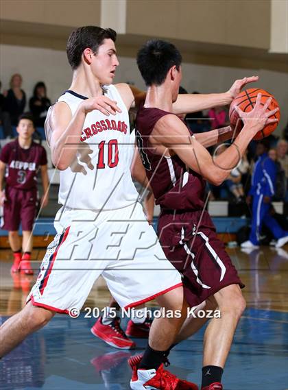 Thumbnail 3 in Crossroads vs. Mark Keppel (MLK Showcase) photogallery.