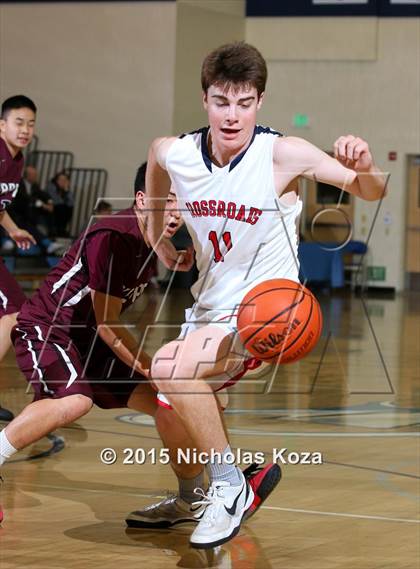 Thumbnail 1 in Crossroads vs. Mark Keppel (MLK Showcase) photogallery.