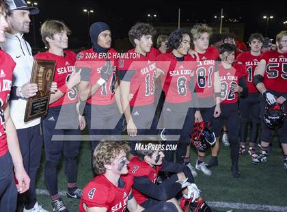 Thumbnail 2 in Palos Verdes vs Bakersfield Christian (CIF Division 2-A Regional Final) photogallery.