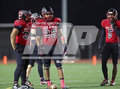 Thumbnail 3 in Palos Verdes vs Bakersfield Christian (CIF Division 2-A Regional Final) photogallery.