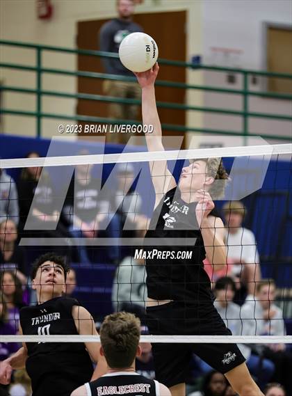Thumbnail 2 in Discovery Canyon vs. Eaglecrest (CHSAA 5A Semifinal) photogallery.
