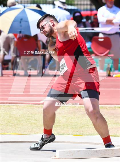 Thumbnail 2 in AIA Track & Field Championships (Boys Shot Put) photogallery.