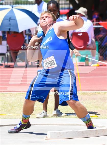 Thumbnail 2 in AIA Track & Field Championships (Boys Shot Put) photogallery.