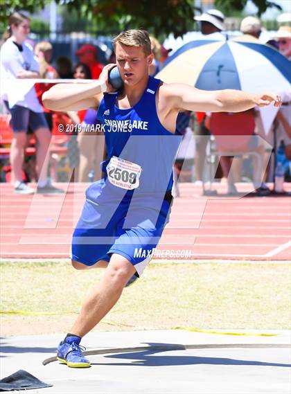 Thumbnail 2 in AIA Track & Field Championships (Boys Shot Put) photogallery.