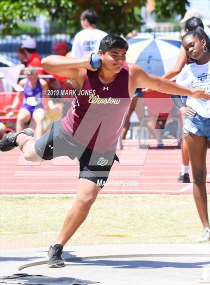 Thumbnail 2 in AIA Track & Field Championships (Boys Shot Put) photogallery.