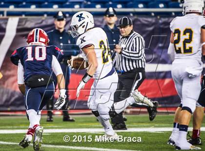 Thumbnail 1 in Xaverian Brothers vs. Central Catholic (MIAA Division 1 Final) photogallery.