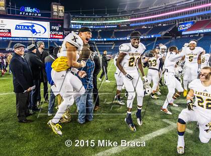 Thumbnail 3 in Xaverian Brothers vs. Central Catholic (MIAA Division 1 Final) photogallery.