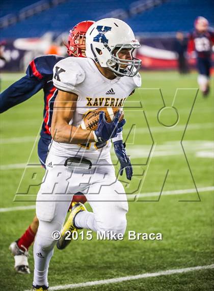 Thumbnail 1 in Xaverian Brothers vs. Central Catholic (MIAA Division 1 Final) photogallery.
