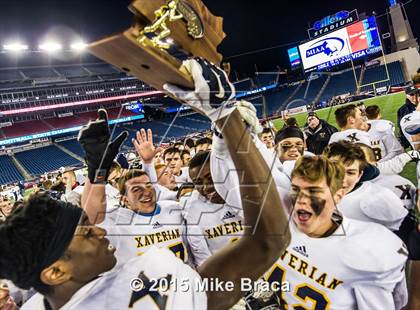 Thumbnail 1 in Xaverian Brothers vs. Central Catholic (MIAA Division 1 Final) photogallery.