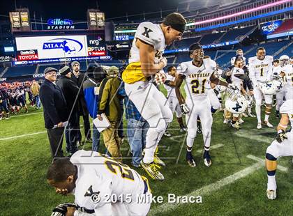 Thumbnail 1 in Xaverian Brothers vs. Central Catholic (MIAA Division 1 Final) photogallery.