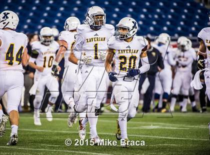 Thumbnail 1 in Xaverian Brothers vs. Central Catholic (MIAA Division 1 Final) photogallery.