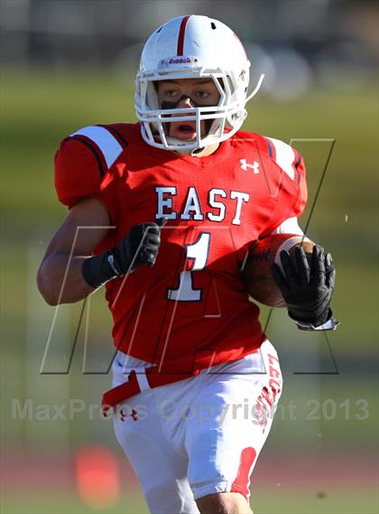 Thumbnail 1 in Corner Canyon @ East (UHSAA 4A Quarterfinal) photogallery.